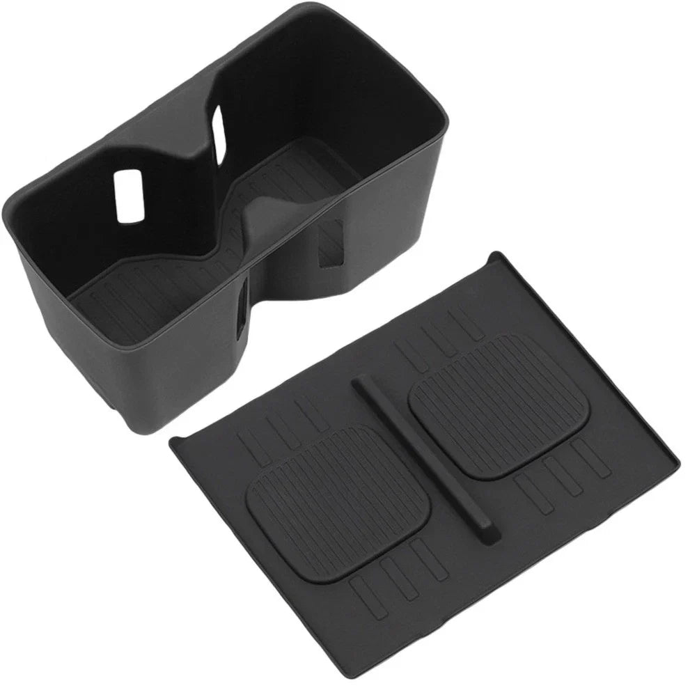 Interior Trim Cup Holder Liners Easy To Clean for Hyundai Santa Fe