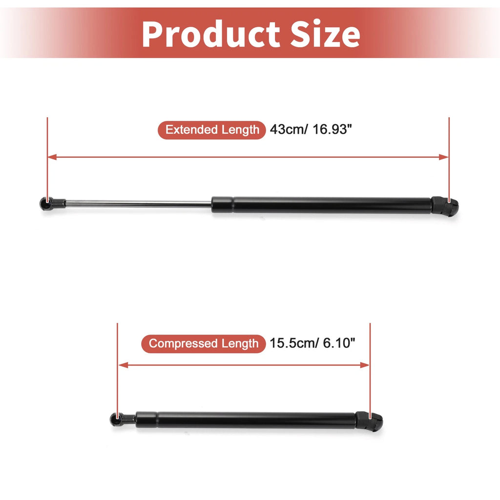 2X Rear Hatch Lift Supports for Toyota Matrix (2003–2013)