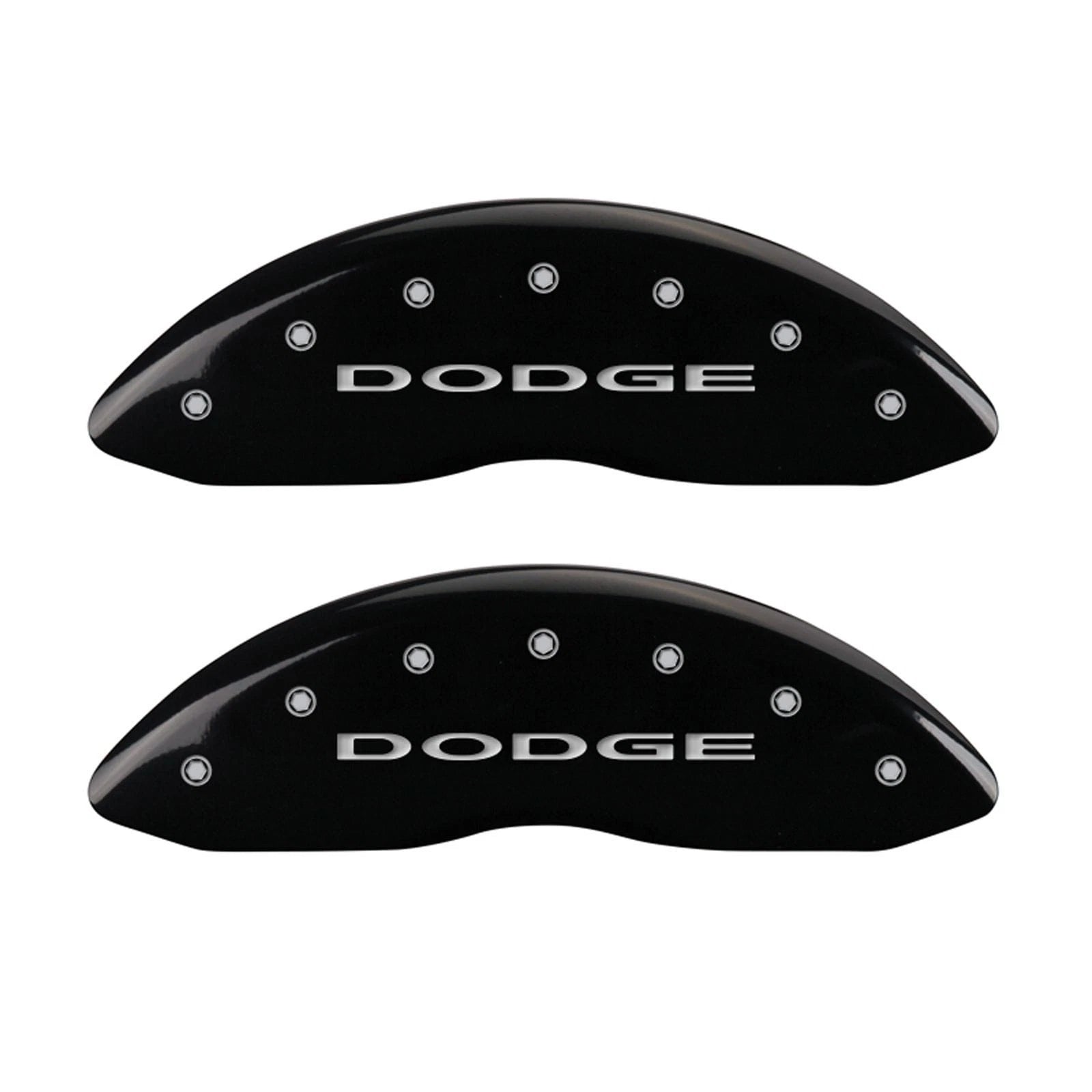 Set of 4 Black Caliper Covers for 2008-2020 Dodge Challenger by MGP