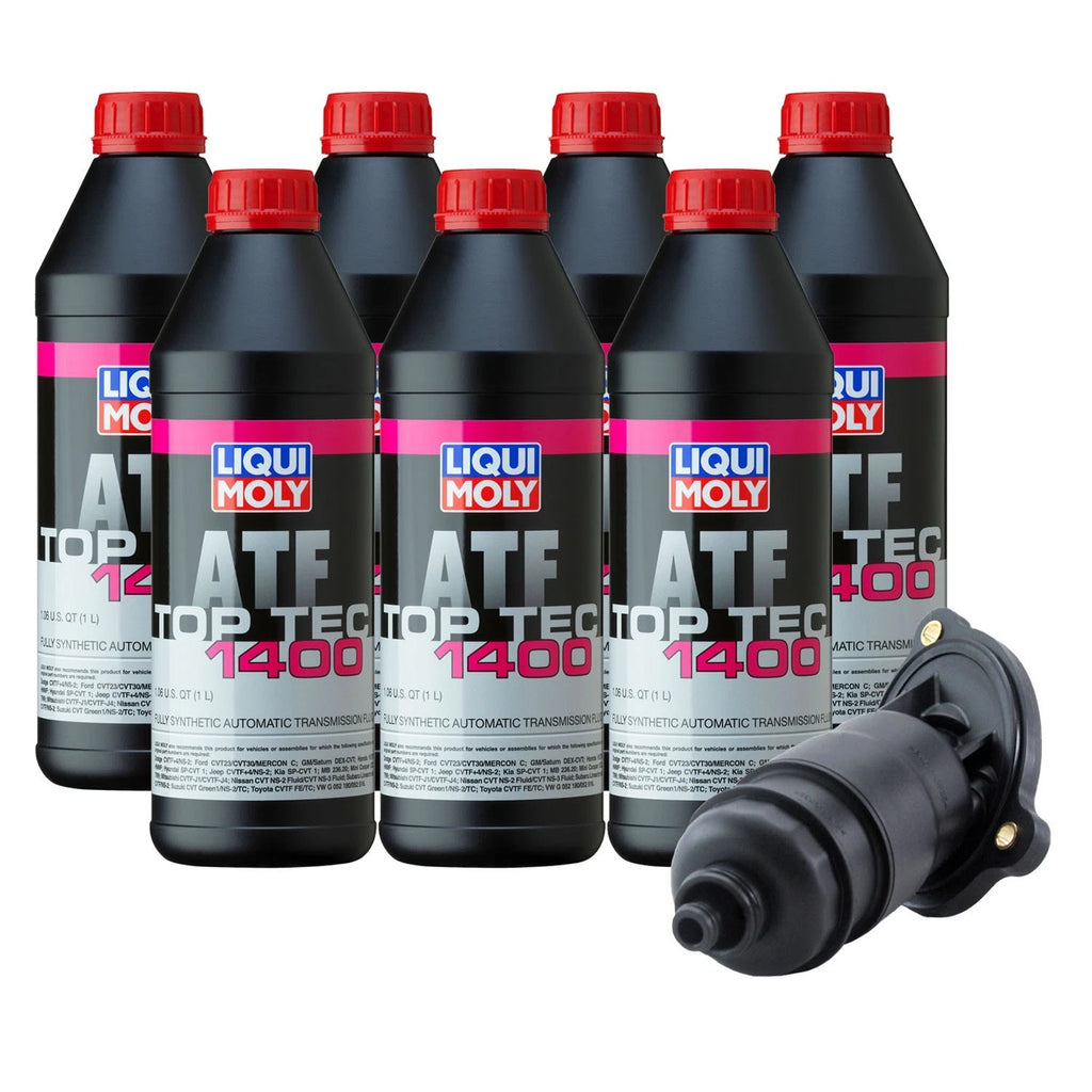 Liqui Moly 7L TopTec 1400 CVT Transmission Fluid Filter Kit for Audi A4 A5 A6 (2010–2020)