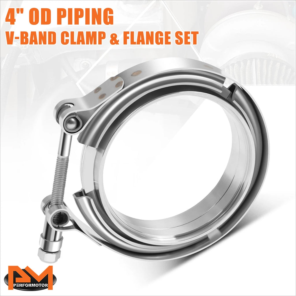 V-Band Clamp & Male/Female Band Flange Set for Universal Applications (1Pcs)