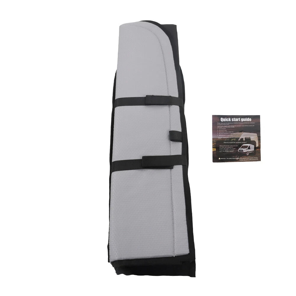 Blackout Crew Window Cover for Ford Transit Van (2015–2023) UV Protection
