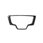 Interior Multimedia Knob Cover Trim for Audi A6 A7 (2012–2018) Carbon Fiber