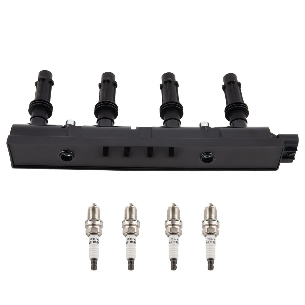 Ignition Coil & Spark Plugs Set for Buick Chevrolet Encore (2013–2022)