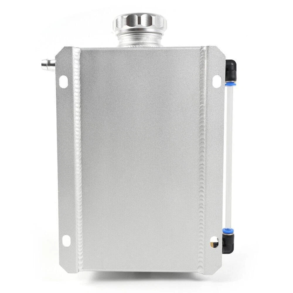 2L Aluminum Radiator Coolant Overflow Tank