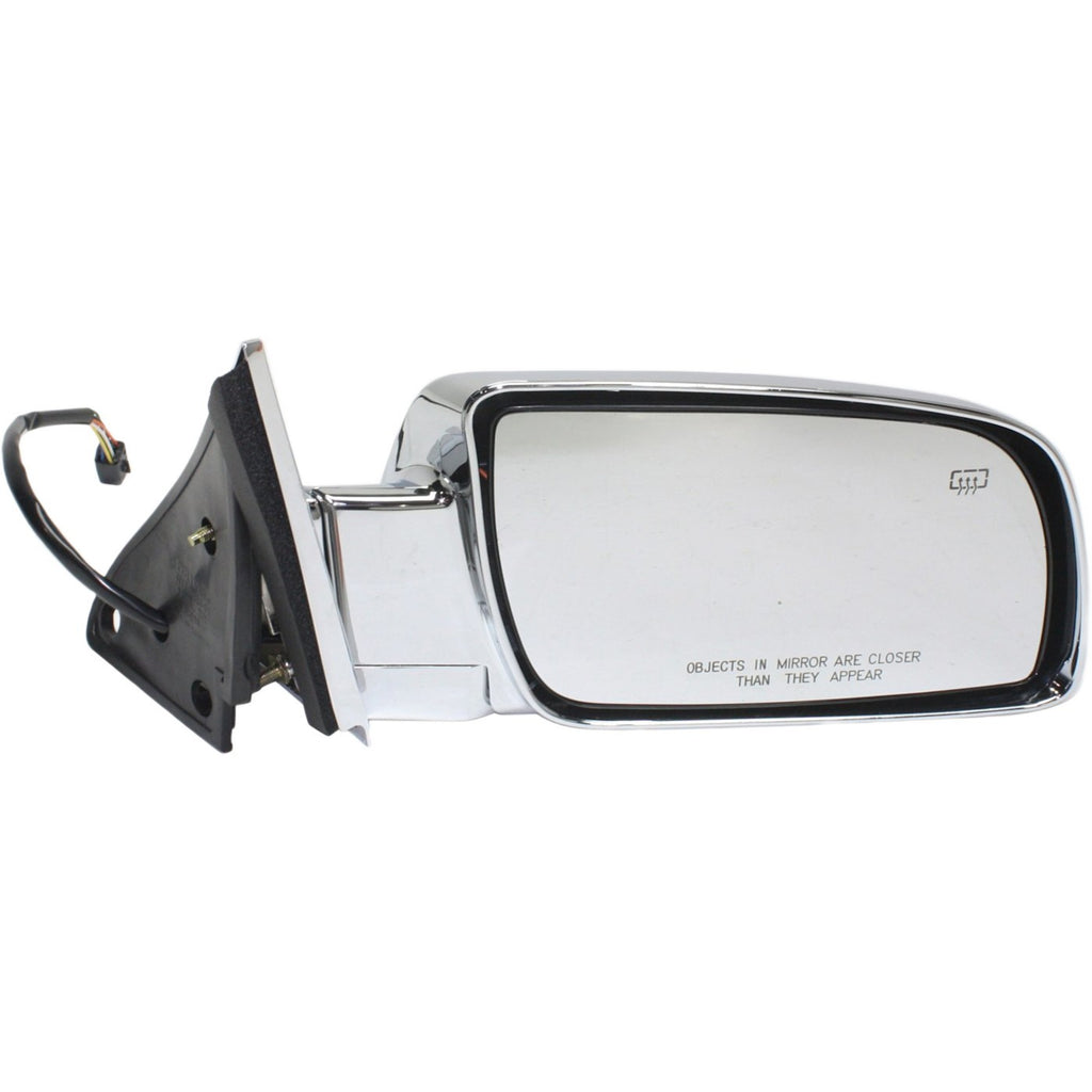 Power Mirror for Chevrolet Tahoe (1995–2000) Right Heated Chrome Folding