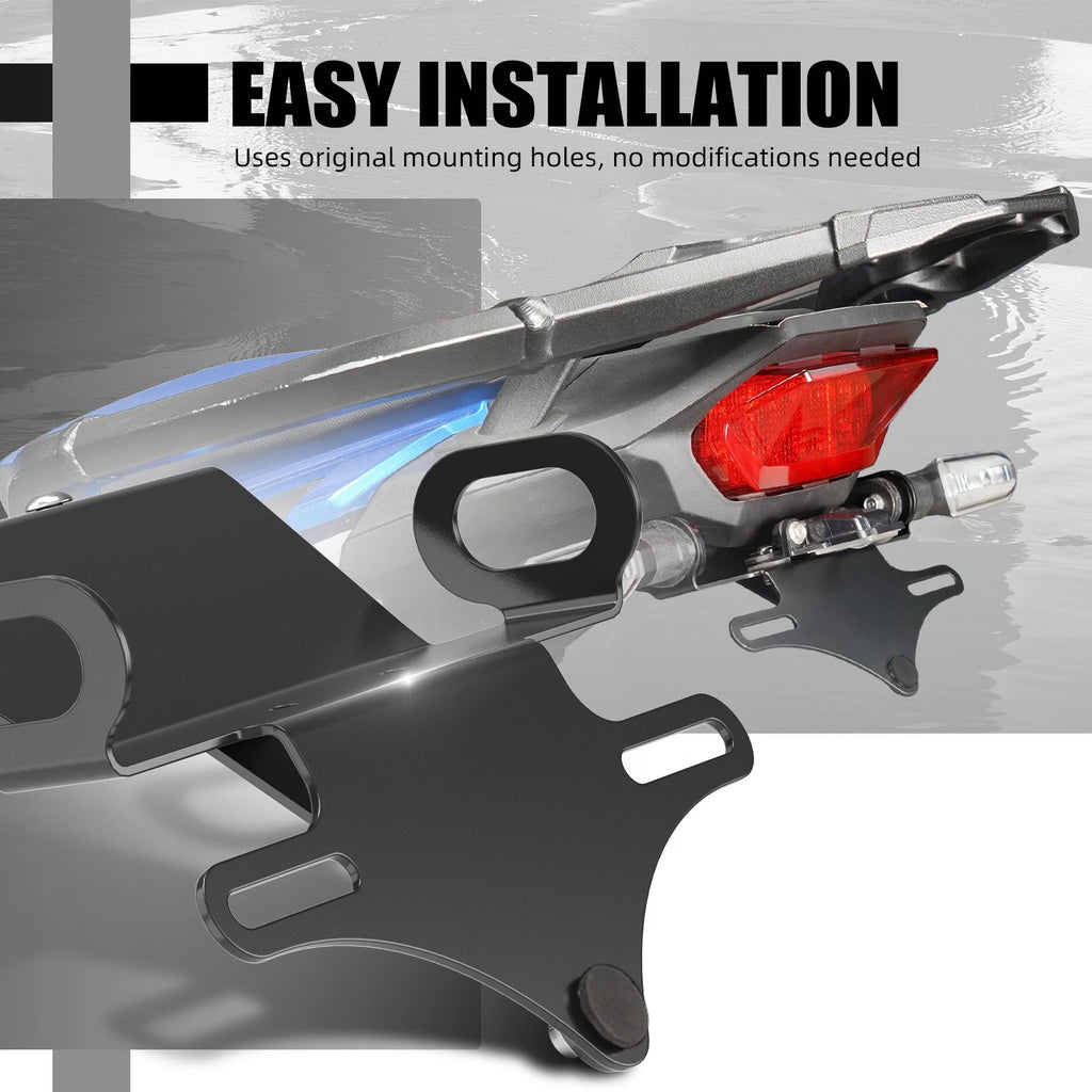 CNC Fender Tail Tidy License Plate Holder for Honda CRF1100L Africa Twin (2020–2026)