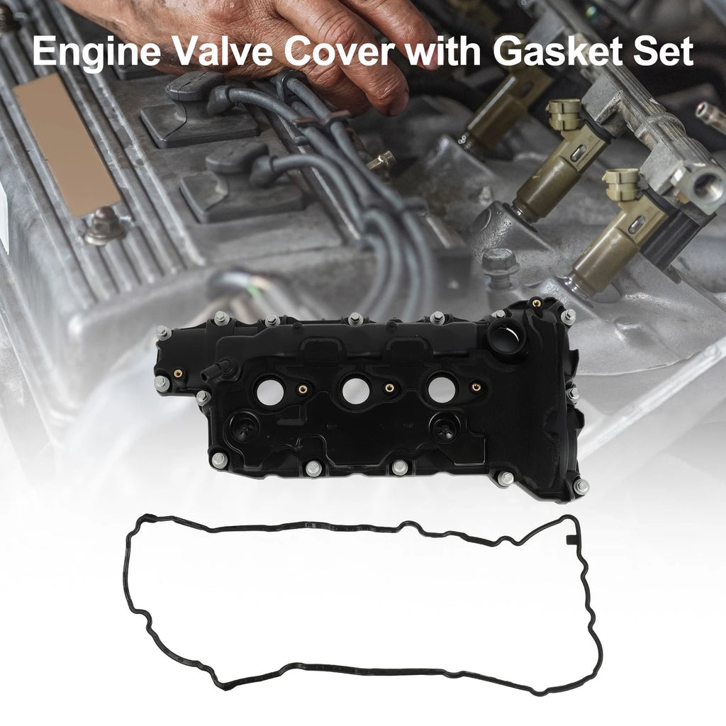 Left Engine Valve Cover w/ Gasket No. 12647772 for Chevrolet Camaro (2010–2012)