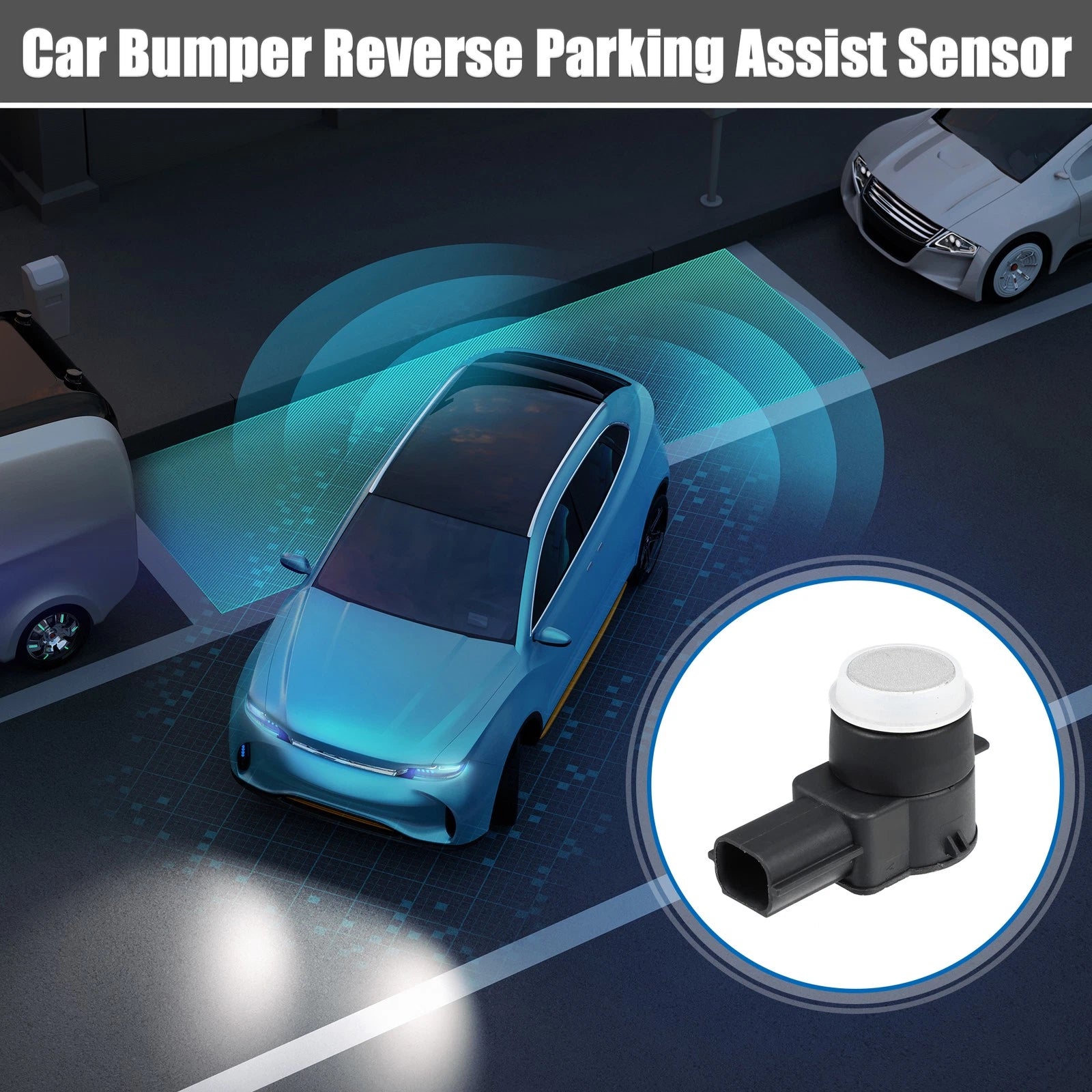 Set of 4 PDC Reverse Parking Assist Sensors 25855503 for Dodge Ram 