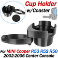 Center Console Cup Holder with Coaster Kit for MINI Cooper R53 R52 R50 (2002–2006)