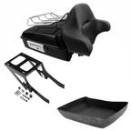 Chopped Trunk Backrest Rack Mount for Harley Heritage Classic Softail (2018–2026)