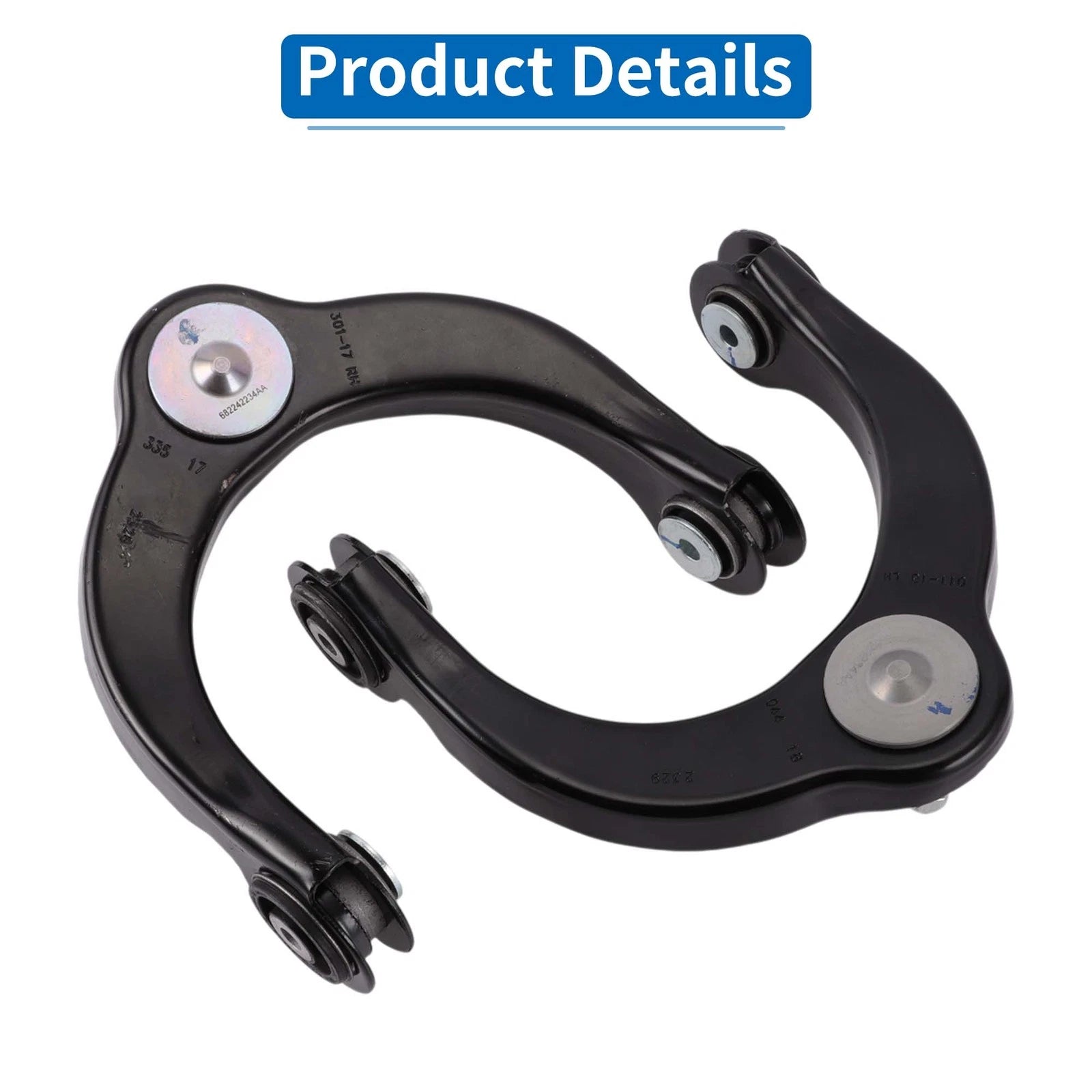 2Pcs Rear Upper Control Arms with Ball Joints for Dodge Caliber (2007–2012)