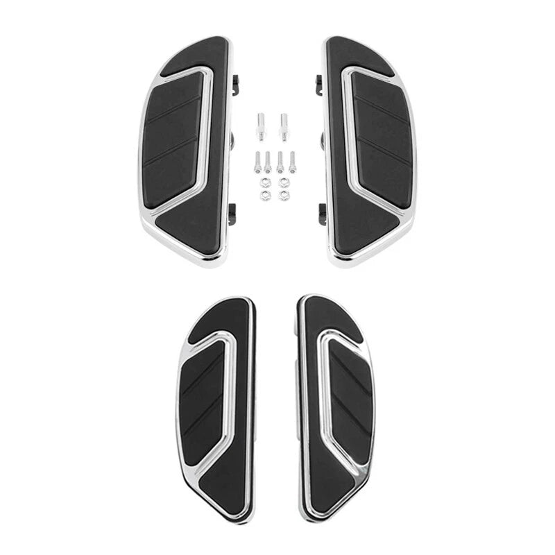 Chrome Rider Passenger Floorboard for Harley Touring (1986–2026)