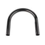 Black Stainless Steel Rear Seat Hoop Loop Frame Trim for Universal Cafe Racer