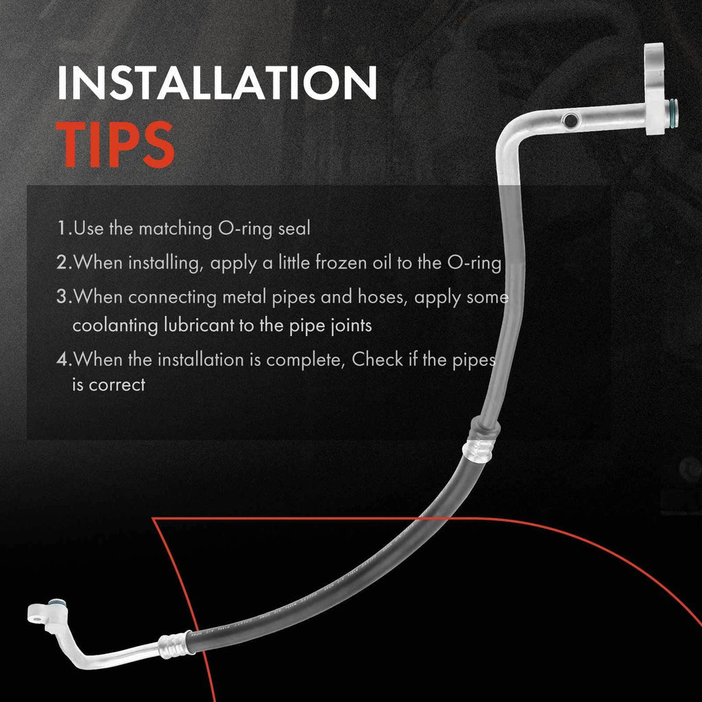 A/C Refrigerant Suction Line Hose for Subaru Outback (2015-2016)