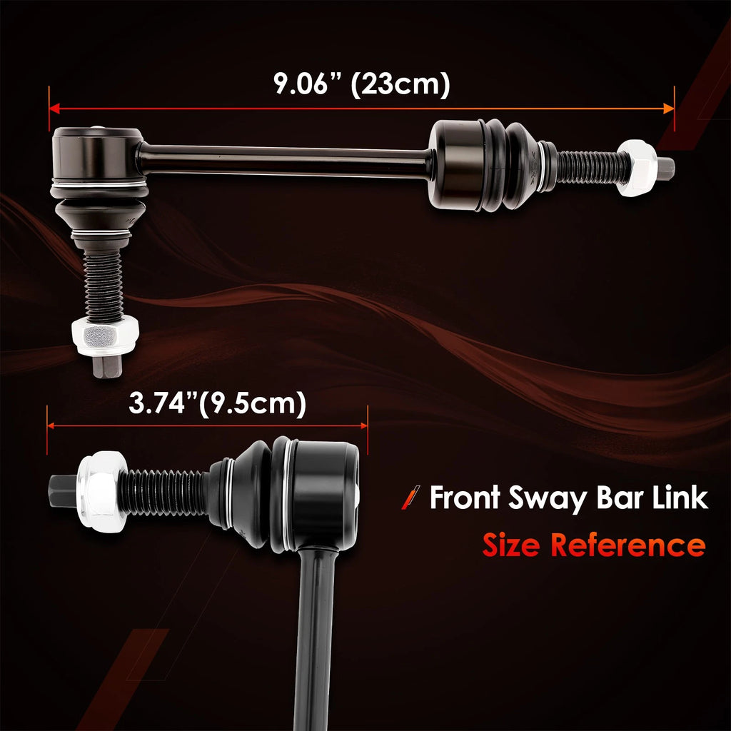 Set of 2 Front Sway Bar Links for Dodge Ram 1500 (2019-2024)