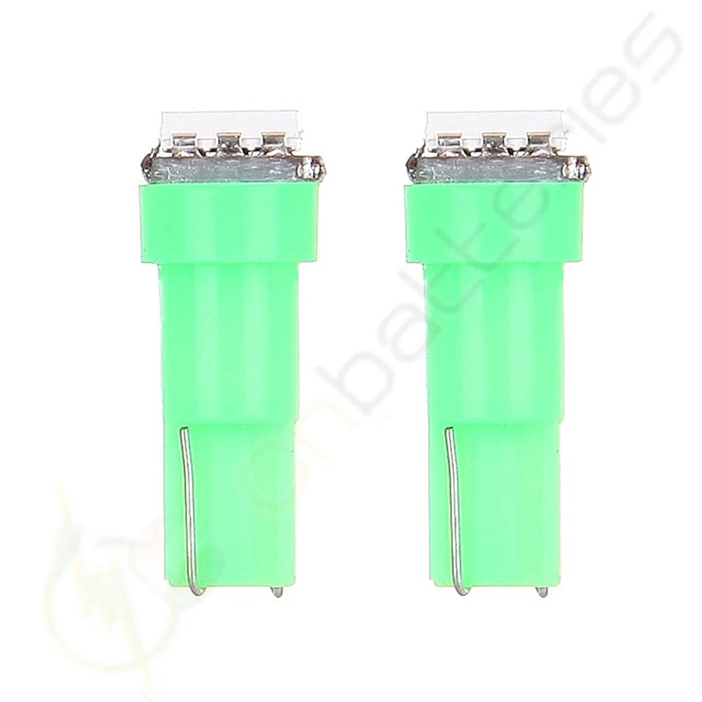100X T5 74 17 18 37 70 73 2721 5050 SMD LED Light Bulbs for Cars