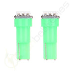 100X T5 74 17 18 37 70 73 2721 5050 SMD LED Light Bulbs for Cars