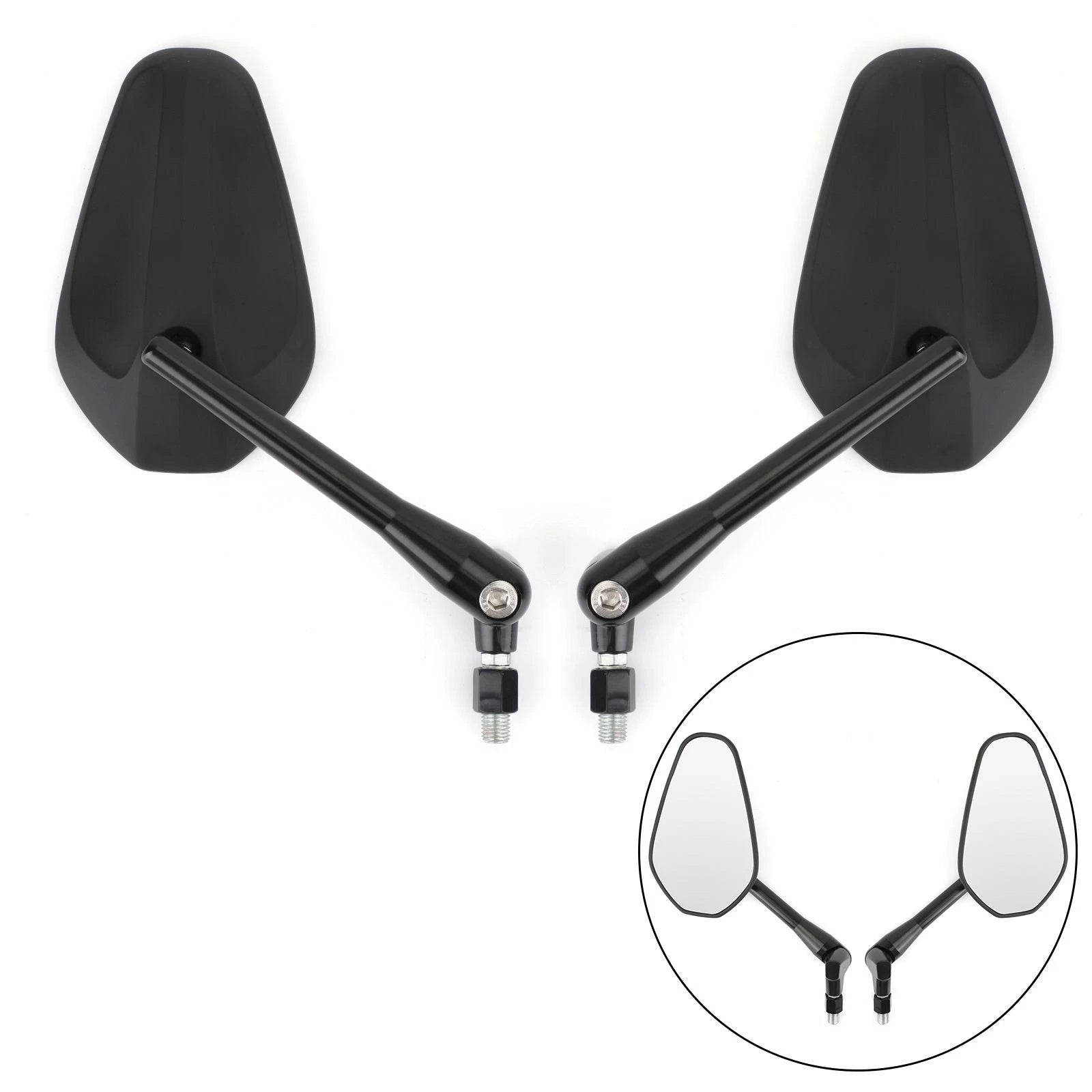 10MM Rear View Mirrors for Honda CG 125, Grom MSX 125 (Universal)
