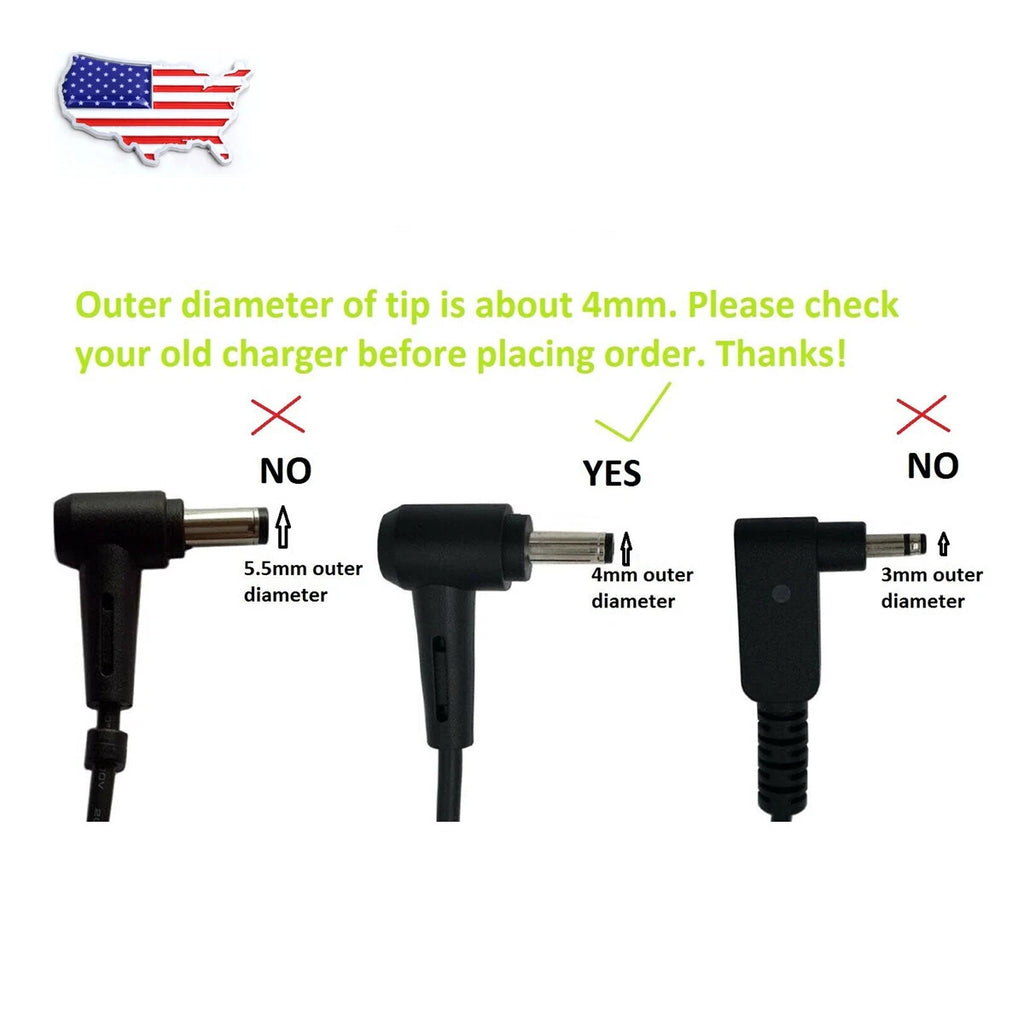 AC Power Adapter Charger for Asus F556UA (2016–2017) 45W AD883J20