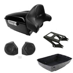 Backrest Speakers & Mount for Harley Touring Street Glide (2014–2026)