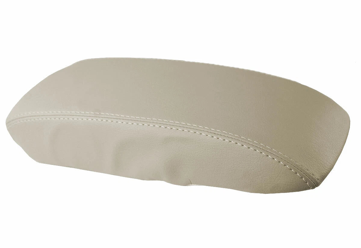 Leather Console Lid Pull Over Cover for Honda Accord (1998–2002) Beige