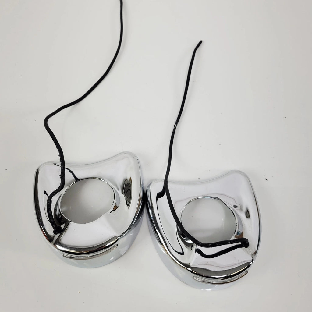 Chrome Illuminated Mirror Housing for Harley Street Glide (2014–2023)