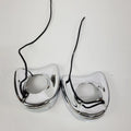 Chrome Illuminated Mirror Housing for Harley Street Glide (2014–2023)