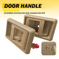 Set of 2 Door Handles for Toyota Tacoma (1995–2000) Beige