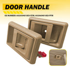 Set of 2 Door Handles for Toyota Tacoma (1995–2000) Beige