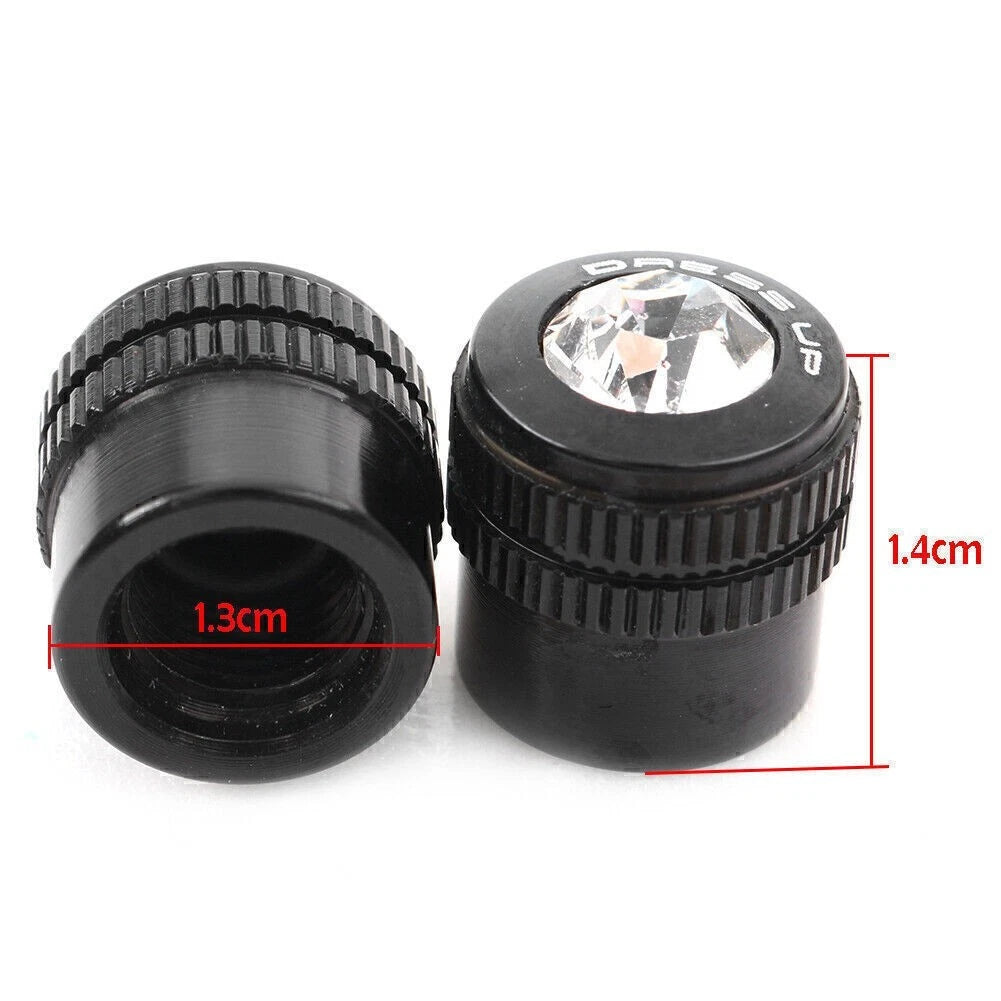 Tyre Dust Air Valve Caps for Kymco AK550, Yamaha XSR900, Tmax 530