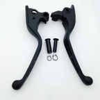Black Brake Clutch Hand Levers for Harley Touring Trike FLHR FLHRC (2014–2023)