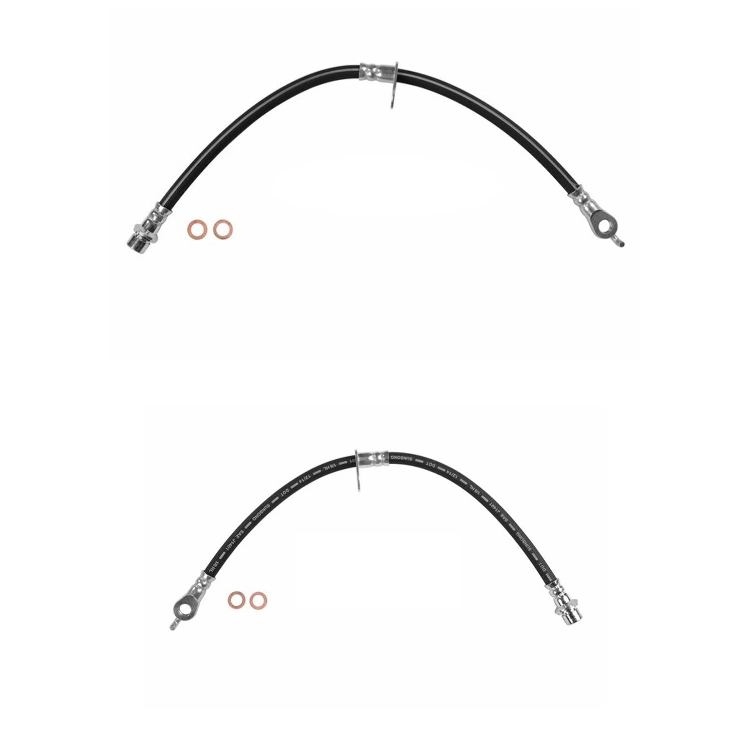 Sunsong Brake Hydraulic Hose Kit for Lexus RX330 RX350 RX400h (2004–2006)