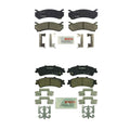 Set of 4 Bosch QuietCast Ceramic Disc Brake Pads for Cadillac Chevy GMC