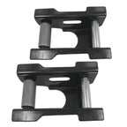 2X Rear Leaf Spring Shackle Repair Kit for Ford Explorer Mountaineer (1991–2005)