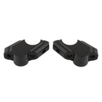 Black Offset Handlebar Riser Clamp for Yamaha Tenere 700 (2019-2025)