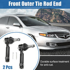 2pcs Front Outer Tie Rod End Links ES3461 for Ford Explorer (1998–2003)