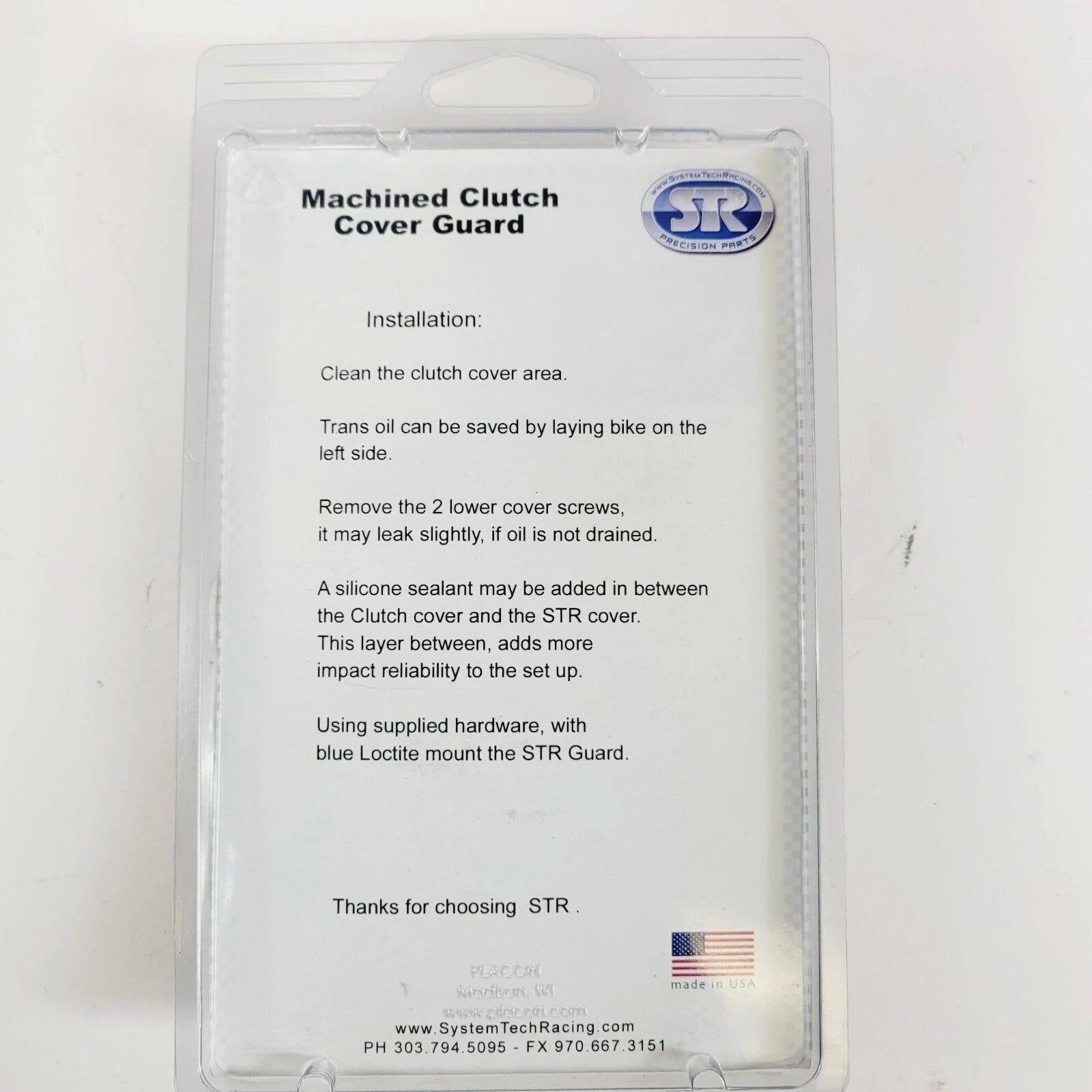 Clutch Cover Guard for STR 125, 150, 200cc 2 Stroke Models (2009–2014)