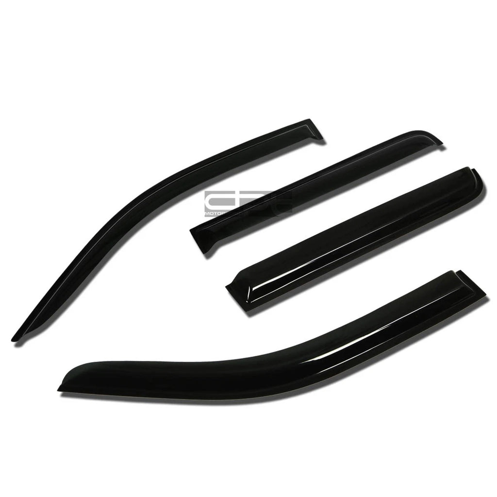 Window Visor/Wind Deflector for Nissan Frontier D40 (2005–2014) Smoke Tint