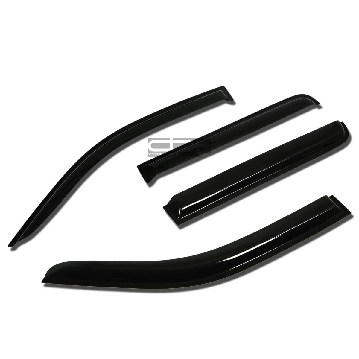 Window Visor/Wind Deflector for Nissan Frontier D40 (2005–2014) Smoke Tint