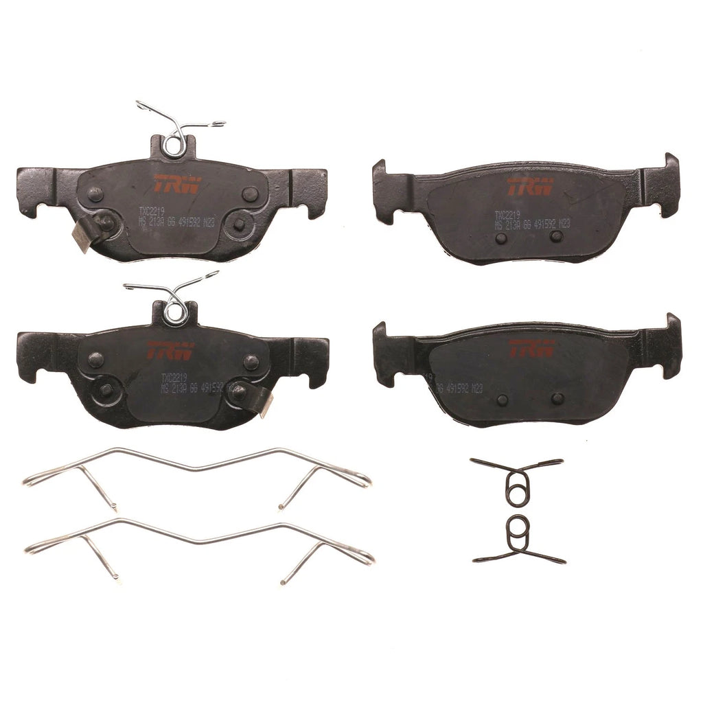 Set of 4 Disc Brake Pads for Mazda 3 (2019–2021)