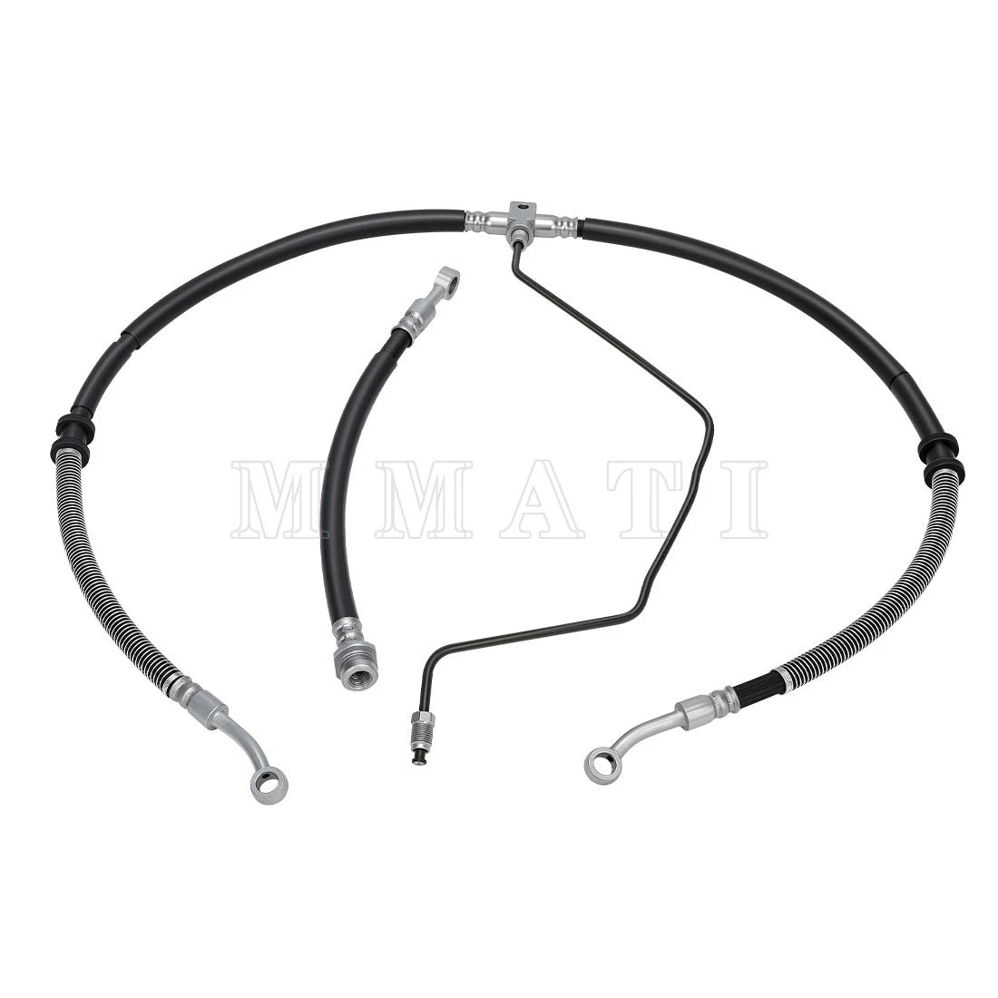 Front Brake Hose Line w/Pipe Kit 5LP-25872-01-00 for Yamaha Raptor 660R (2001–2005)