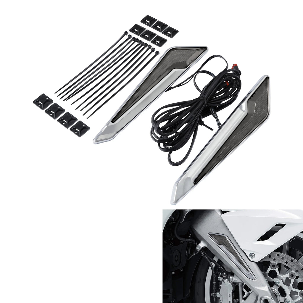 LED Front Brake Fork Mount Lights for Honda Goldwing 1800 (2018–2025)