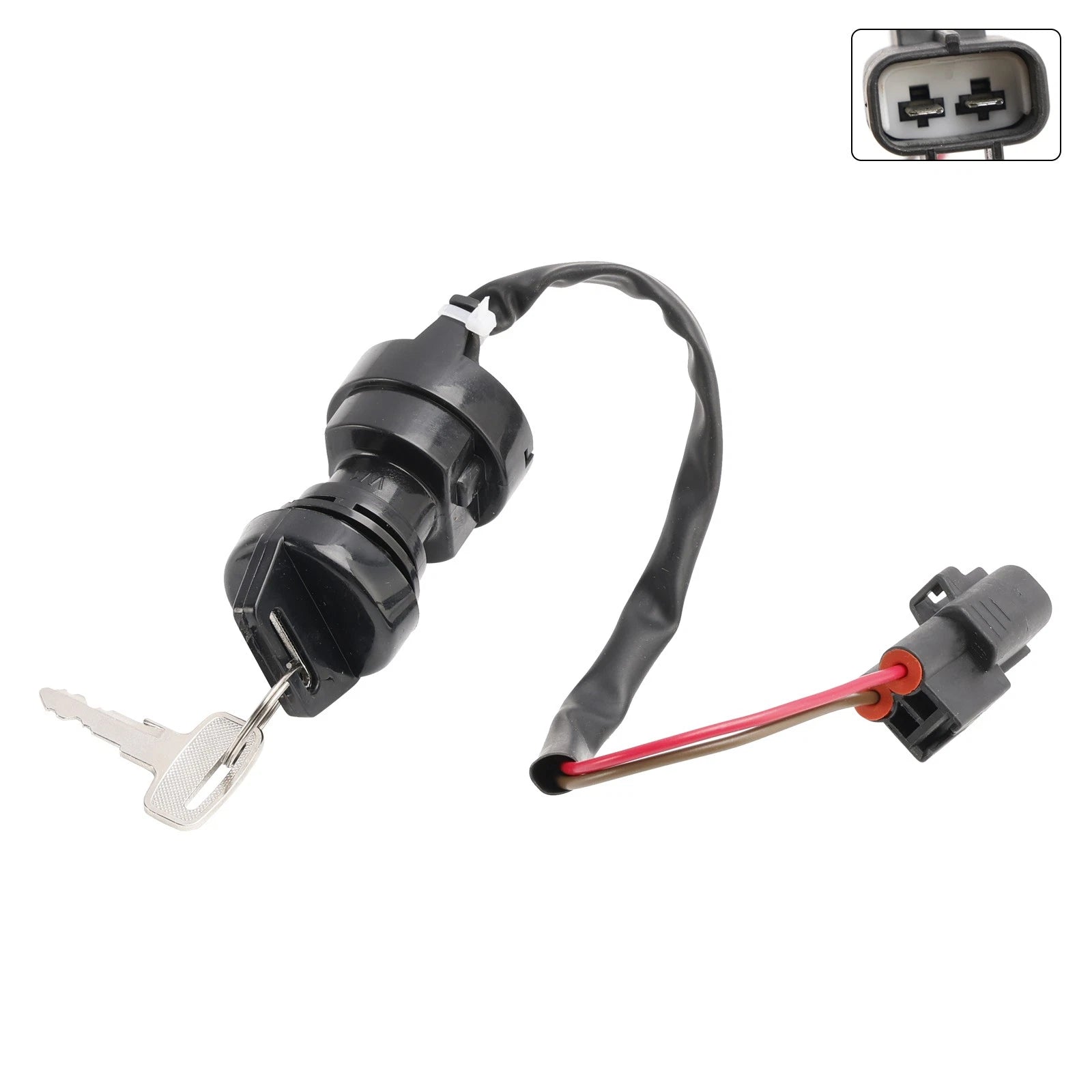 Ignition Switch Key for Yamaha Big Bear 400 YFM400 (2002–2008)