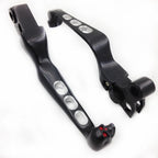 CNC Aluminum Black Skull Lever for Harley FLSTN Deluxe FLSTF Fat Boy