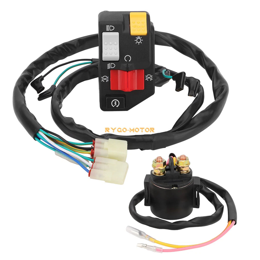 Handlebar & Starter Relay Switch for Honda TRX400X TRX400EX (2008–2014)
