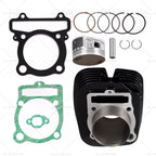 Top End Kit Cylinder Piston Gasket for Yamaha Big Bear 350 (1987–1999)