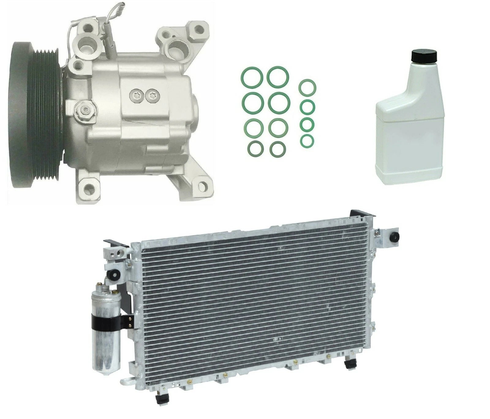 AC Compressor Kit with Condenser for Ford Falcon (2003–2010)