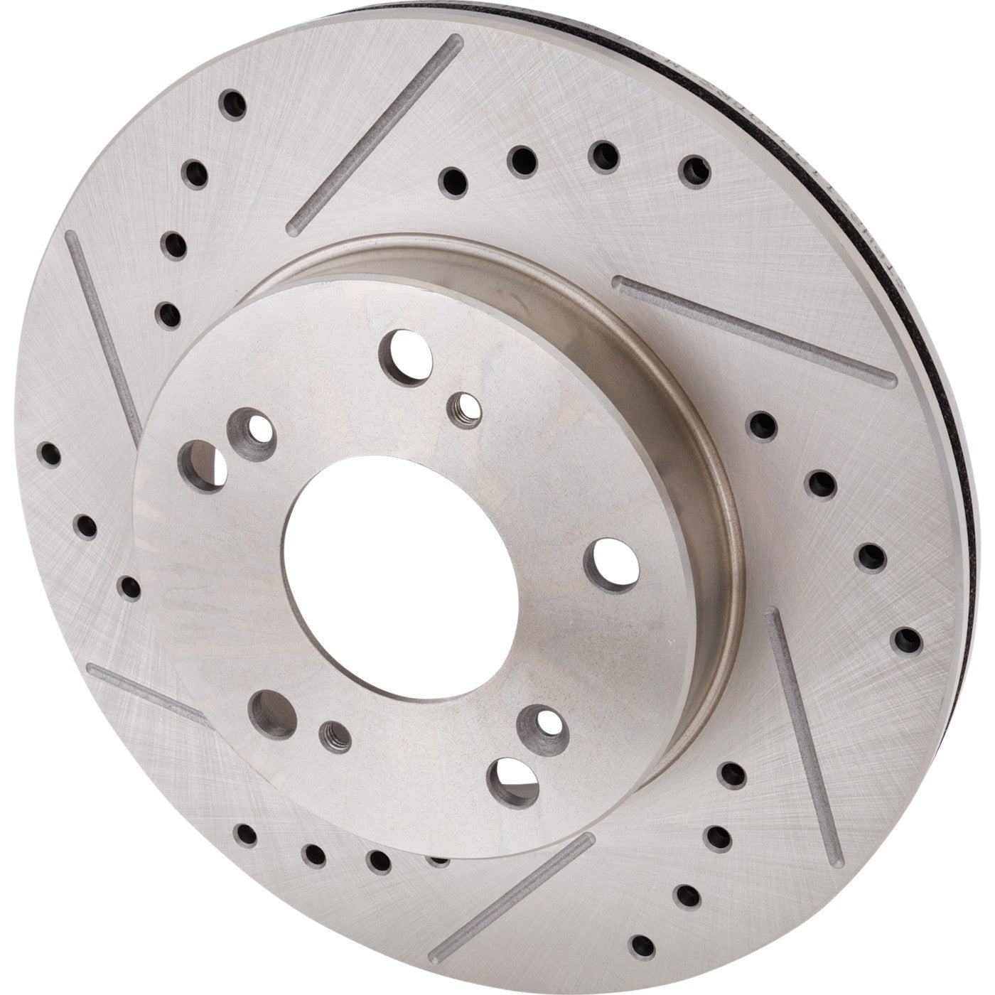 Brake Disc and Pad Kit for Honda Civic (2006–2011) Cross-drilled Slotted Front