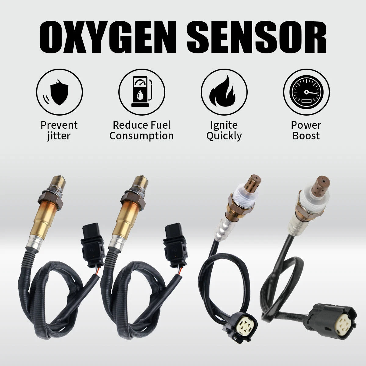 2X O2 Oxygen Sensor for Ford Flex Taurus (2011–2015) 3.5L Turbo